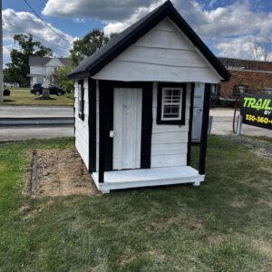 6X10 RUSTIC PLAYHOUSE