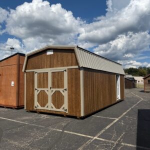 12X24 LOFTED HIGH BARN/ WORKSHOP/ SOLD