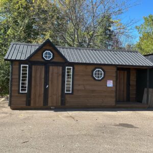 10X22 RUSTIC VICTORIAN CARRIAGE CABIN