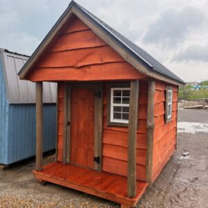 6x10 RUSTIC PLAYHOUSE